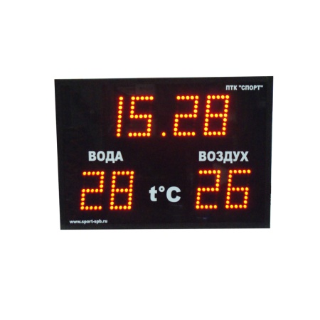 Купить Часы-термометр СТ1.13-2t для бассейна в Донское 