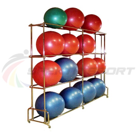 Купить Стеллаж для гимнастических мячей 16 шт в Донское 