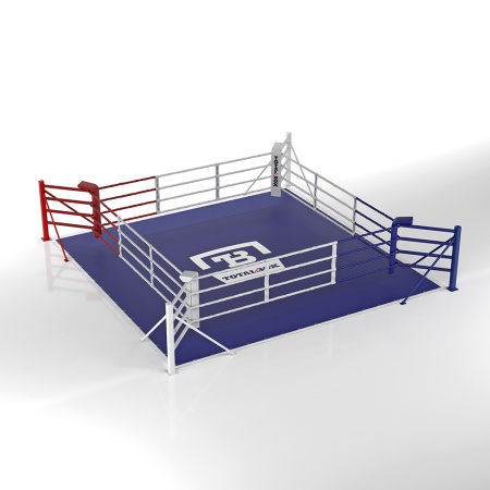 Купить Ринг боксерский напольный Totalbox на упорах 5х5м в Донское 