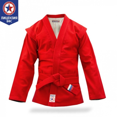 Купить Куртка для самбо "Атака" ВФС (подкладка, пояс)  р 36-48 в Донское 
