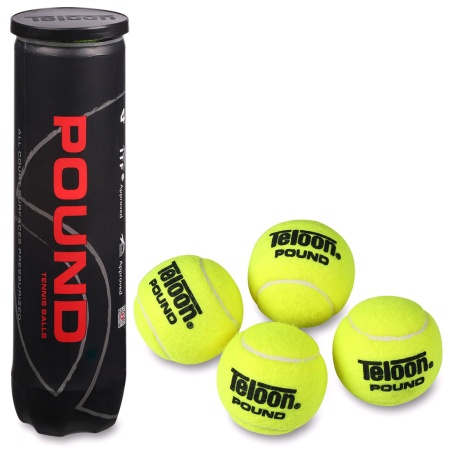 Купить Мяч для большого тенниса Teloon 828Т Р4  (4 шт) в Донское 